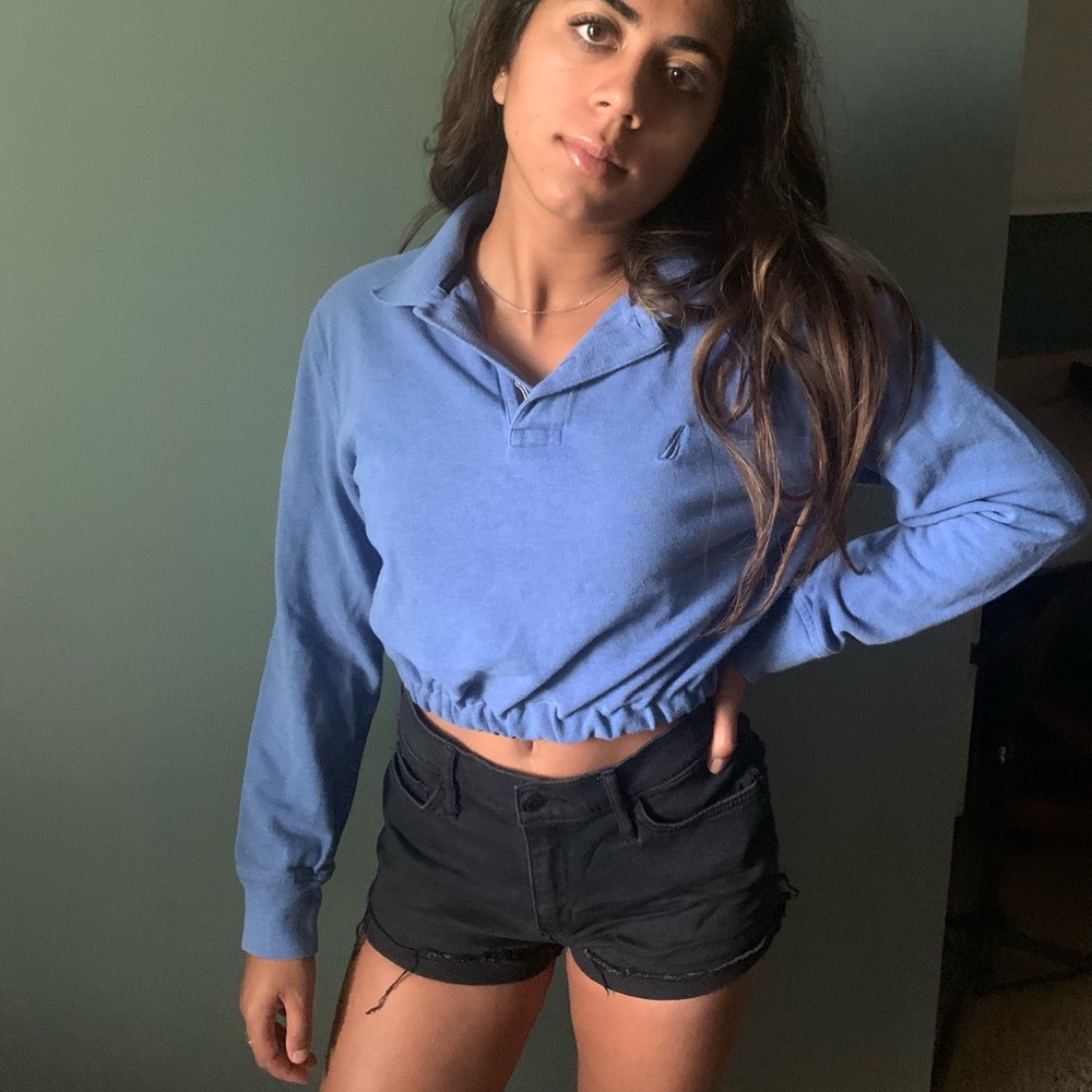 Nautica cropped Long sleeve